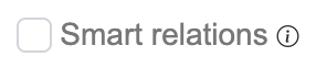 querySmartRelations